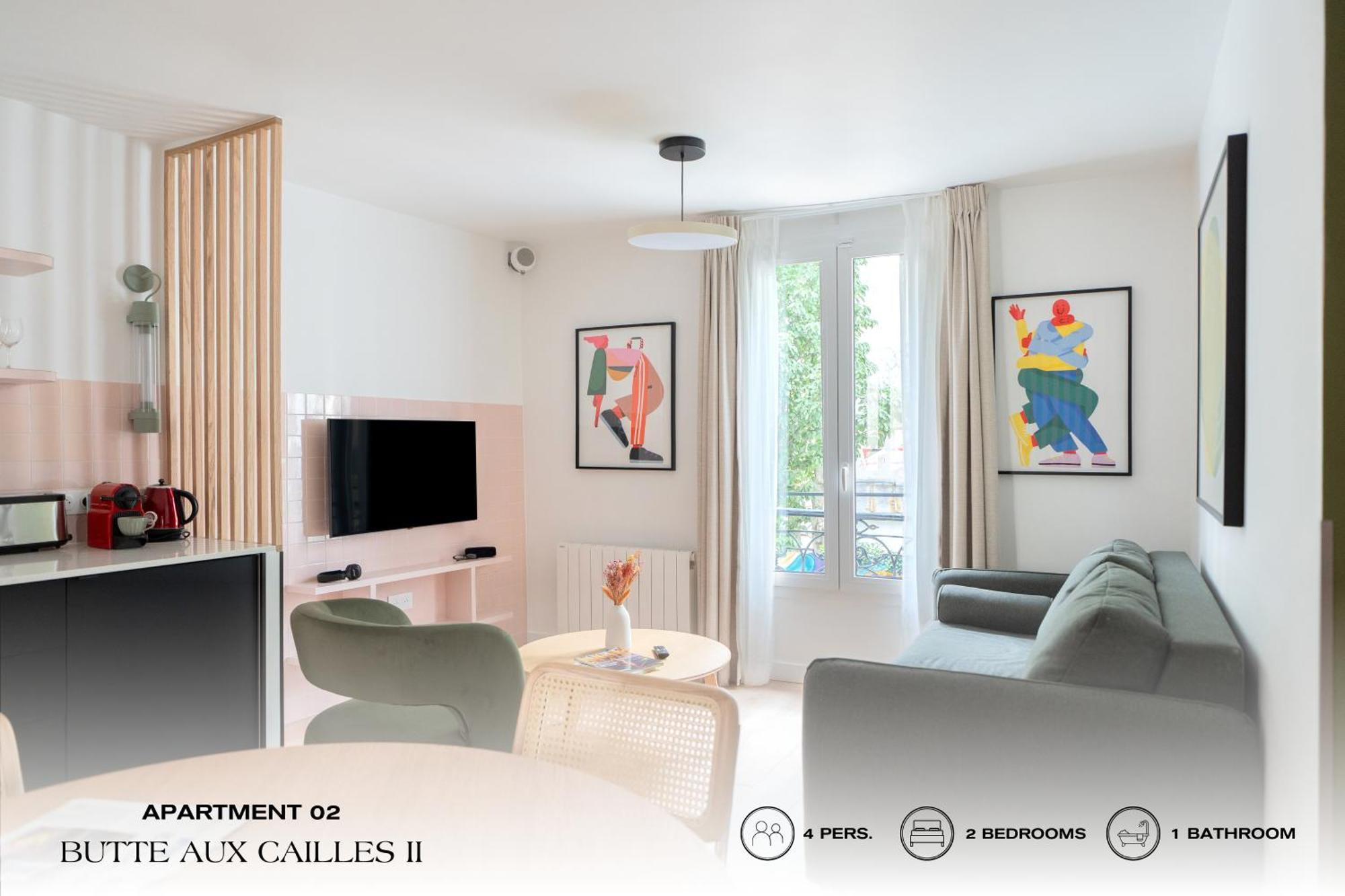 Beauquartier - Butte Aux Cailles II Apartamento Paris Exterior foto