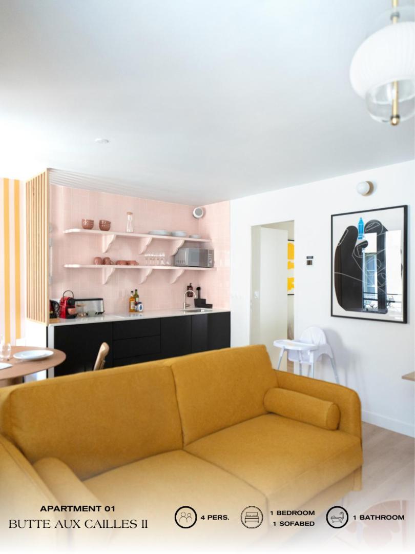 Beauquartier - Butte Aux Cailles II Apartamento Paris Exterior foto