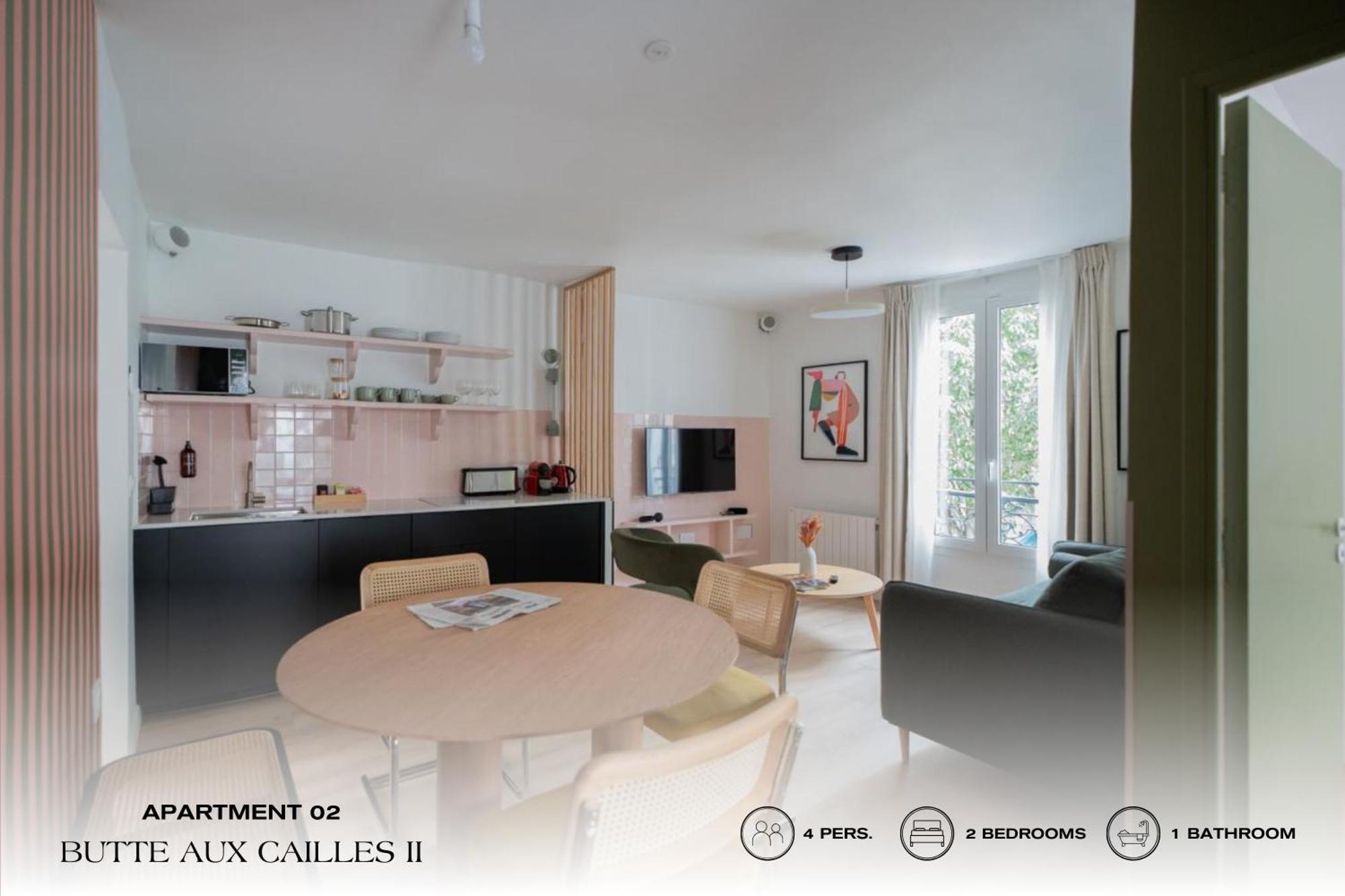 Beauquartier - Butte Aux Cailles II Apartamento Paris Exterior foto