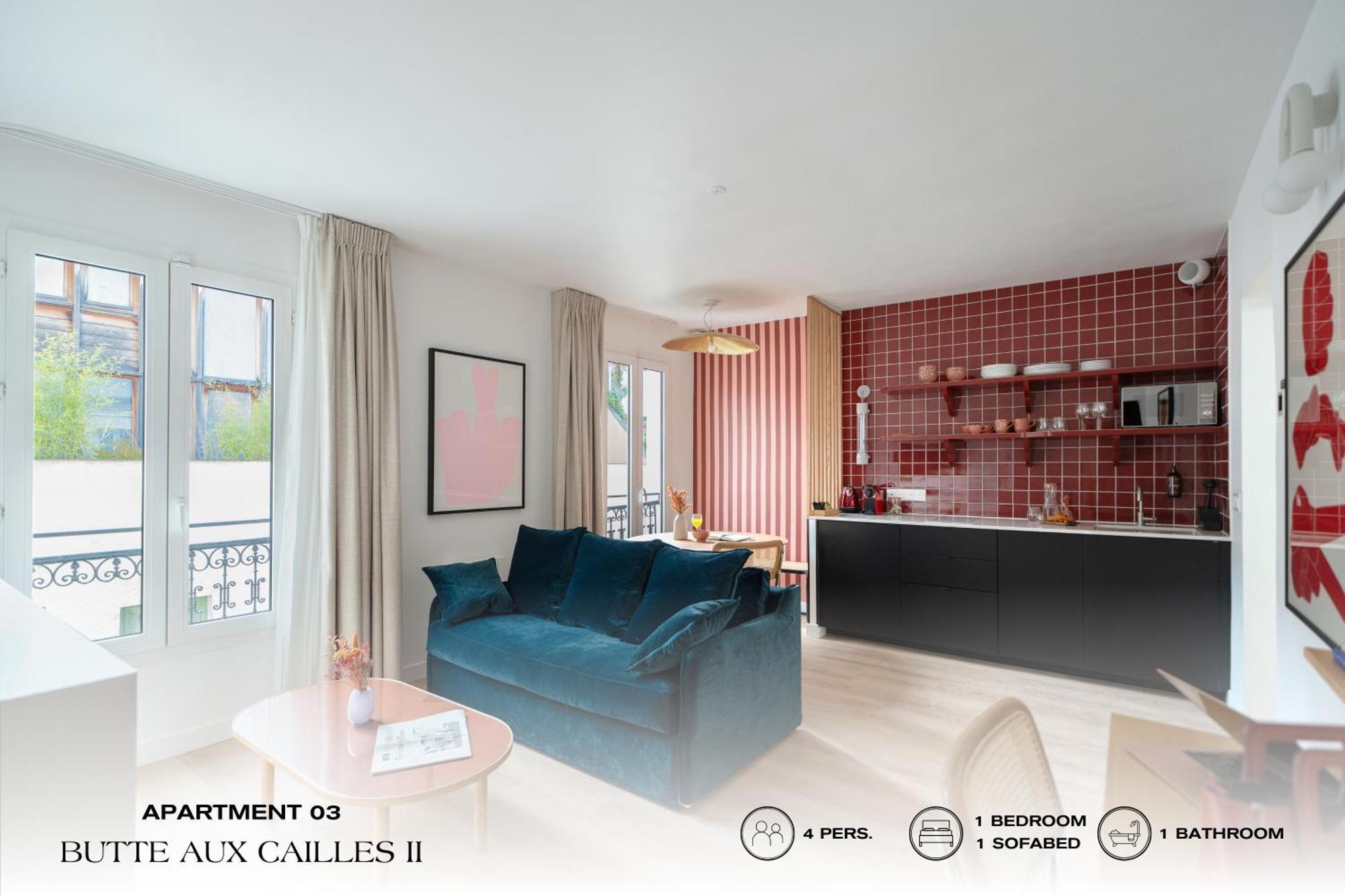Beauquartier - Butte Aux Cailles II Apartamento Paris Exterior foto