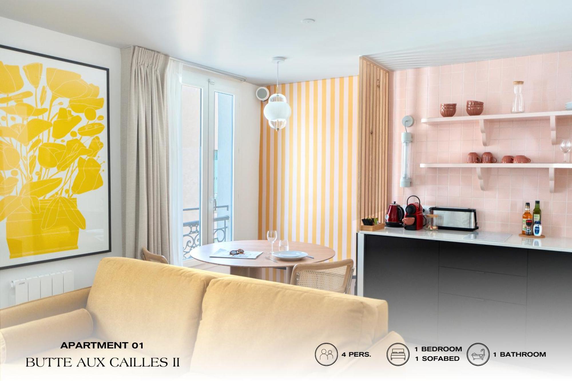 Beauquartier - Butte Aux Cailles II Apartamento Paris Exterior foto